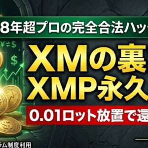 XMの裏技「XMPハック」攻略法｜0.01ロット放置で還元率を2倍にする最短ルート