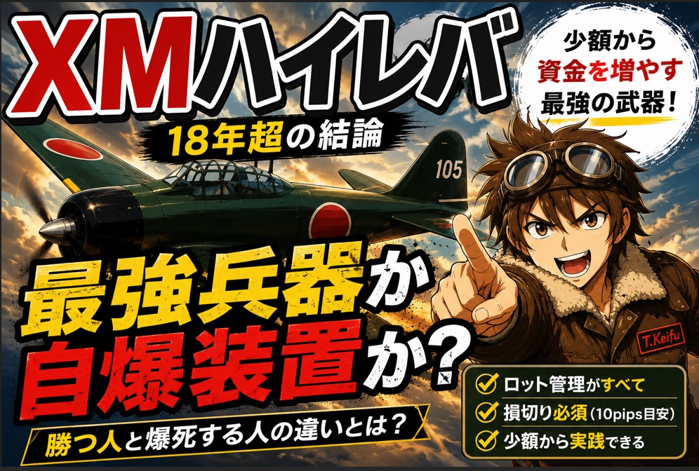 18年超の結論。XMハイレバレッジのやり方と制限解除の手順を徹底解説