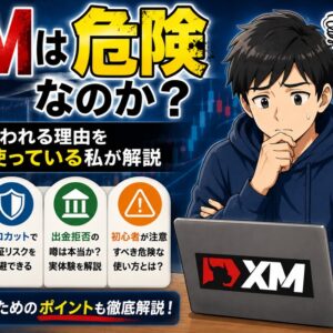 XMは危険なのか？｜危険と言われる理由を実際に使っている私が解説