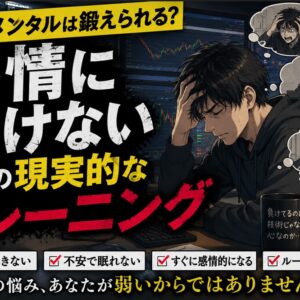 FXのメンタルは鍛えられる？感情に負けないための現実的なトレーニング