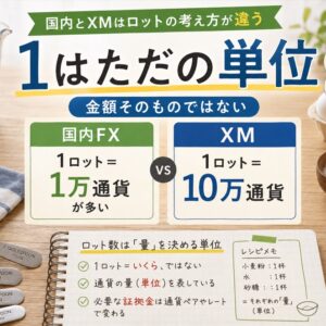 XMの1ロットはいくら？1pipsの損益・必要証拠金と0.1・0.01ロットの違い