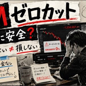 XMのゼロカットは本当に安全？借金しないことと損しないことは別です