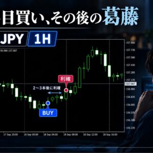 FXの押し目買いを実践_ドル円を実際にロングして分かった利確の難しさ_アイキャッチ画像