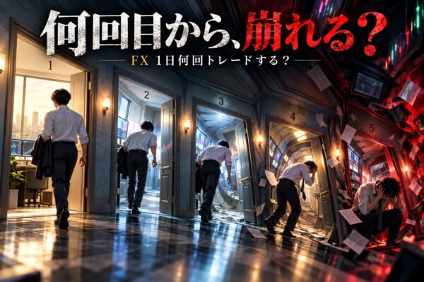 FXは1日何回トレードする？エントリー回数の目安とやりすぎる危険性