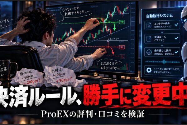 ProEXの評判・口コミを検証_MT4自動決済ツールは本当に必要か？