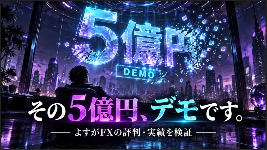 よすがFXの評判は怪しい？総資産10億円・FX SPACEとFintokeiの実態を検証