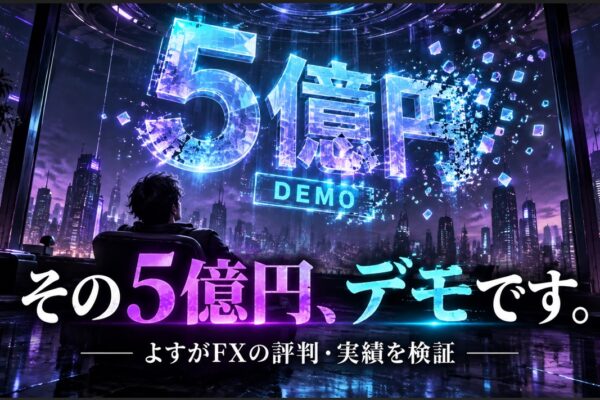 よすがFXの評判は怪しい？総資産10億円・FX SPACEとFintokeiの実態を検証