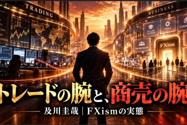及川圭哉の評判は？FXの実績・天才チャート・FXismの収益構造を検証